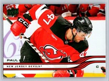 2025-26 Upper Deck Holiday Green Parallel Paul Cotter New Jersey Devils #102