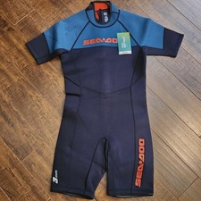 Sea-Doo Men's 3 Mm Escape Shorty Wetsuit NEW NWT LARGE