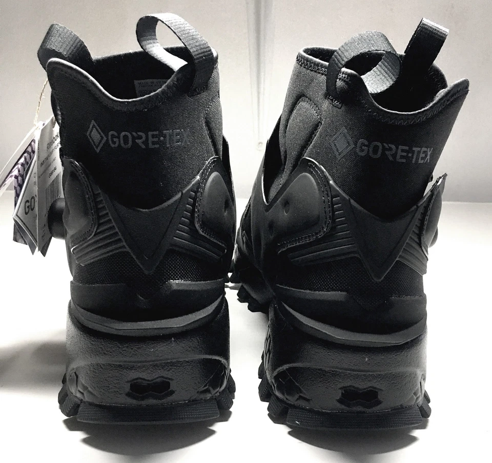 REEBOK INSTAPUMP FURY X GTX BLACK SNEAKERS EU45 US 11 UK 10,5 NEUWERTIG RAR - Bild 4 von 4