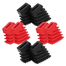  4pcs Drum Rack Feet Sleeve: Drum Rack Foot Pad - Cymbal Stand Parts -