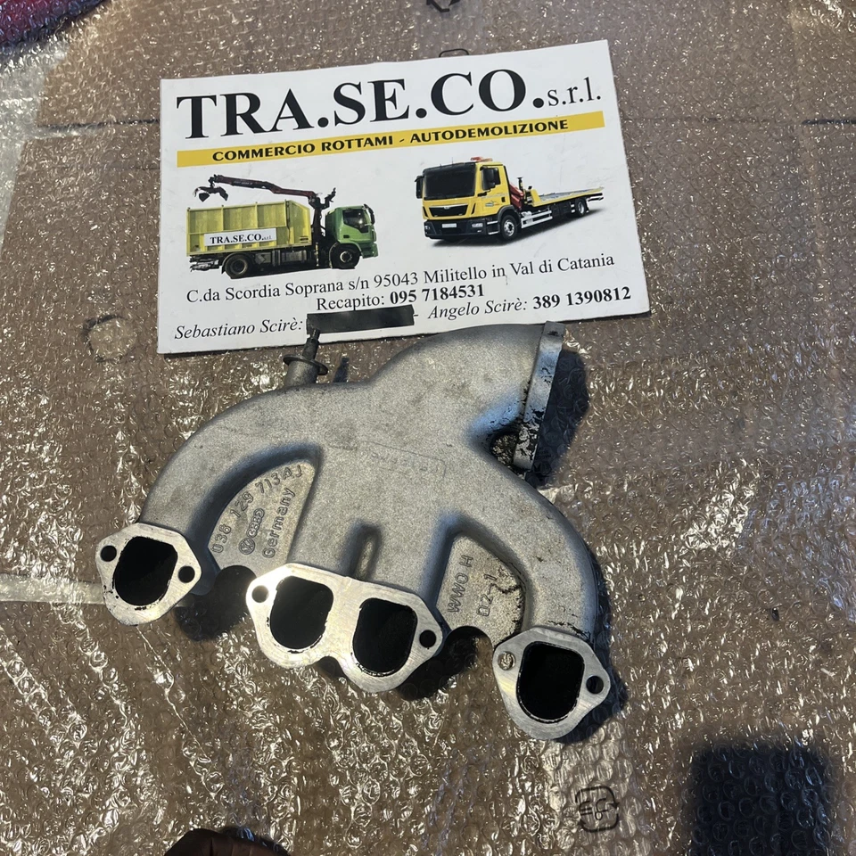 038129713BM Collettore di aspirazione Audi A4 Avant 8E 1.9 2006 - Immagine 4 di 4