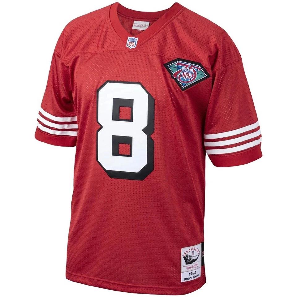 Camiseta Steve Young San Francisco 49ers 1994 Mitchell & Ness Auténtica CUALQUIER TALLA Foto 2 de 3