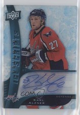 2009-10 Upper Deck Trilogy Ice Scripts Karl Alzner #IS-KA Auto 2d8