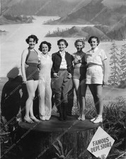 81bx01-034 sports apparel with Kay Nelson Helen Blizard Muriel Fletcher Ann Lind