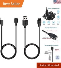 for Garmin Watch Charger, USB Type C A Charging Cable Cord Garmin...