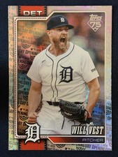2026 Topps Series 1 Will Vest Opening Day Foil Tigers