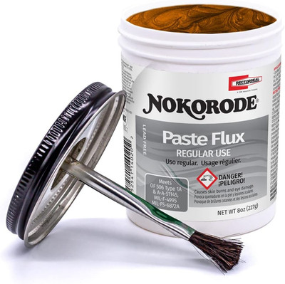 Nokorode 14020 Paste Flux, Cleans and Fluxes, Plumbing, 8 oz.