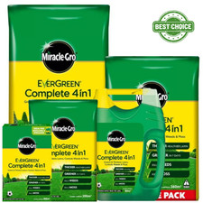 Miracle-Gro EverGreen Complete 4 in 1 Lawn Feed Weed and Moss Killer All in One