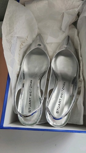 Stuart WeitzmanWomen's Eva 50 Slingback Pumps Size 7 - Picture 5 of 10