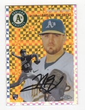 2023 TOPPS CHROME PLATINUM X-FRACTOR RC NORGE RUIZ OAKLAND ATHLETICS #101