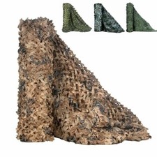 13*16.5Ft Military Woodland Camouflage Netting Cutable Camo Net Camping Hunting