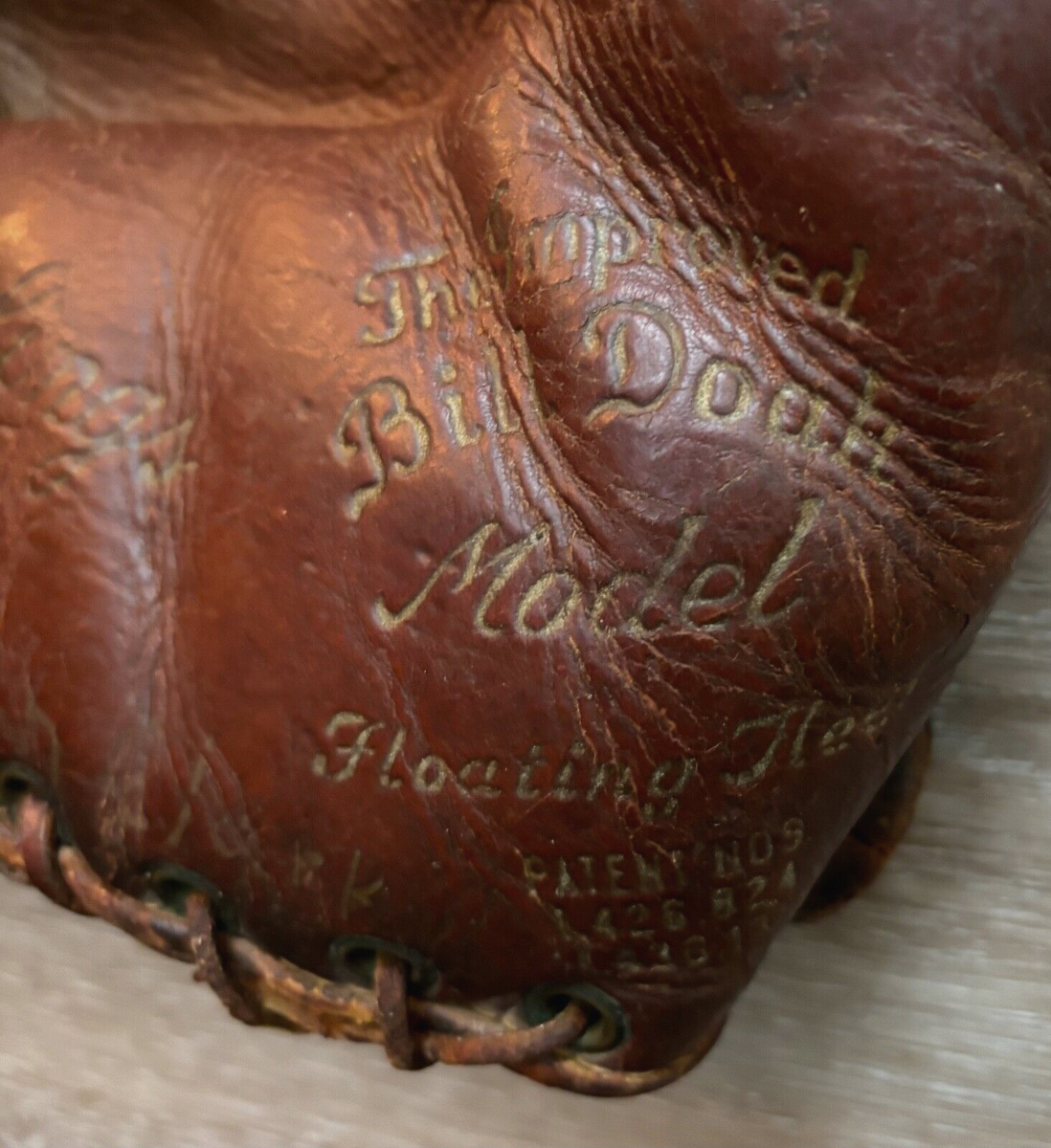 RARE! 1931-38 Bill Doak Rawlings Model 5BD Right Handed Thrower