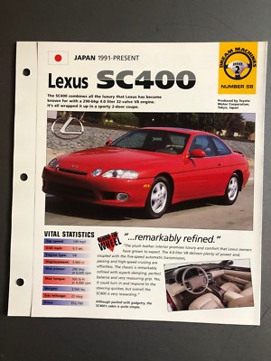 1991 Lexus SC400 Coupe IMP 