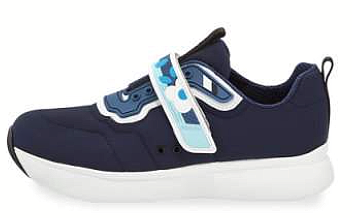 NIB Authentic PRADA Women's Neoprene Grip Strap Sneaker in Baltico