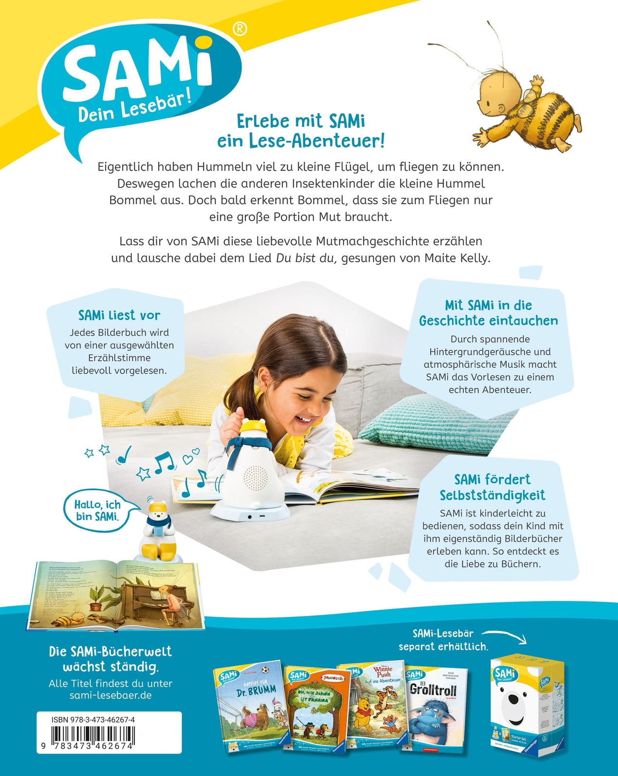 Thumbnail - Sami - Die Kleine Hummel Bommel | Britta Sabbag (u. A.) | Buch | Sami