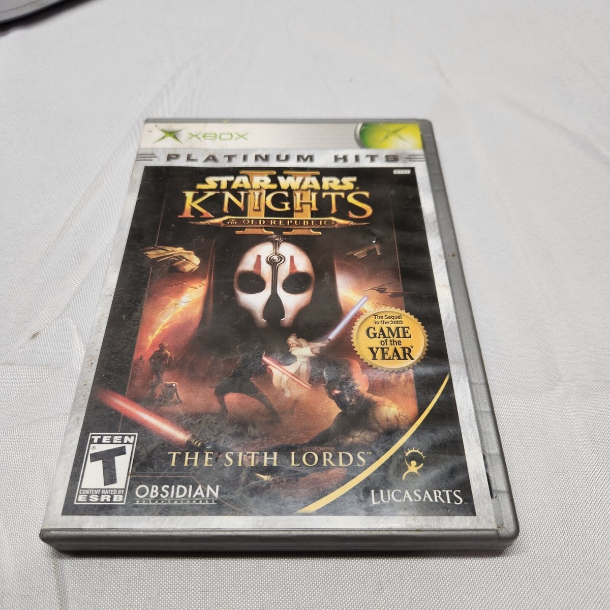 Star Wars Knights of the old Republic 2 : The Sith Lords pour Xbox occasion - Retro Game Place