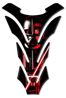 Resin Gel 3D Dart Vader Star Wars - Adhesive Motorcycle Protection