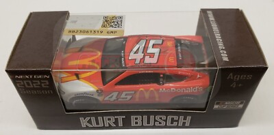 Kurt Busch 2022 Lionel #45 McDonald's Darlington Throwback NEXT GEN Camry 1/64