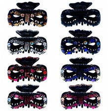 USA HANDMAD ACRYLIC HAIR CLAW CLIP JAW HAIRPIN RHINESTONE CRYSTAL ELEGANT A4