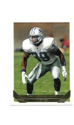 DETROIT LIONS BAYLOR BEARS RAY CROCKETT 1993 TOPPS GOLD PARALLEL
