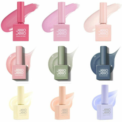 Jello Jello Premium Syrup Gel Nail Polish 10ml 30 Color K-Beauty