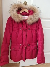 Perry Ellis Portfolio Ladies Red Winter Coat Vgc Size M
