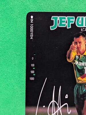 Pierre Littbarski JEF UNITED ICHIHARA Japanese Orange Card J