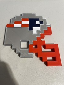 Patriots New Tecmo Super Bowl NES custom Helmet 8 Bit