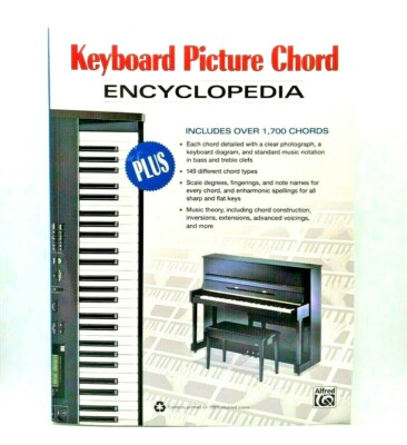 Keyboard Picture Chord Encyclopedia Plus Includes Over 1,700   Alfred Publishing