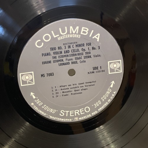 Trio In C Minor, Op. 1, No. 3/Trio In D Minor, Op. 49 (Vinyl, 1968) Columbia Mas - Picture 6 of 8