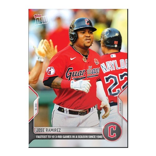 2022 Topps Now 269 José Ramírez