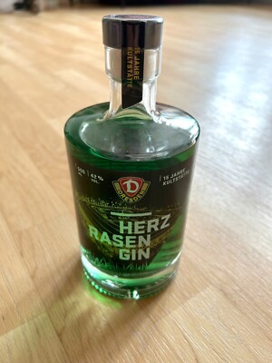 Dynamo Dresden Herzrasen Premium Dry Gin *Original*Limitiert*Aus Stadion-Rasen