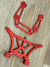 Aluminum F&R Shock Tower for 1/10 Traxxas Rustler VXL 2WD XL5  Red  