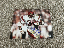 ICKEY WOODS Signed Autographed 8x10 Photo BENGALS SHUFFLE BECKETT BAS B