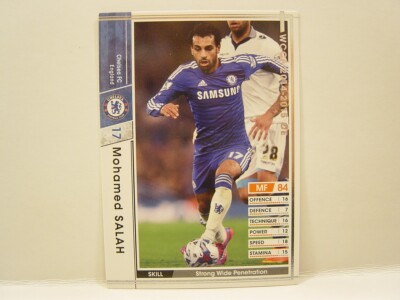 Panini WCCF 2014-15 Mohamed Salah 1992 Egypt　No.17 Chelsea England #A013 Rookie