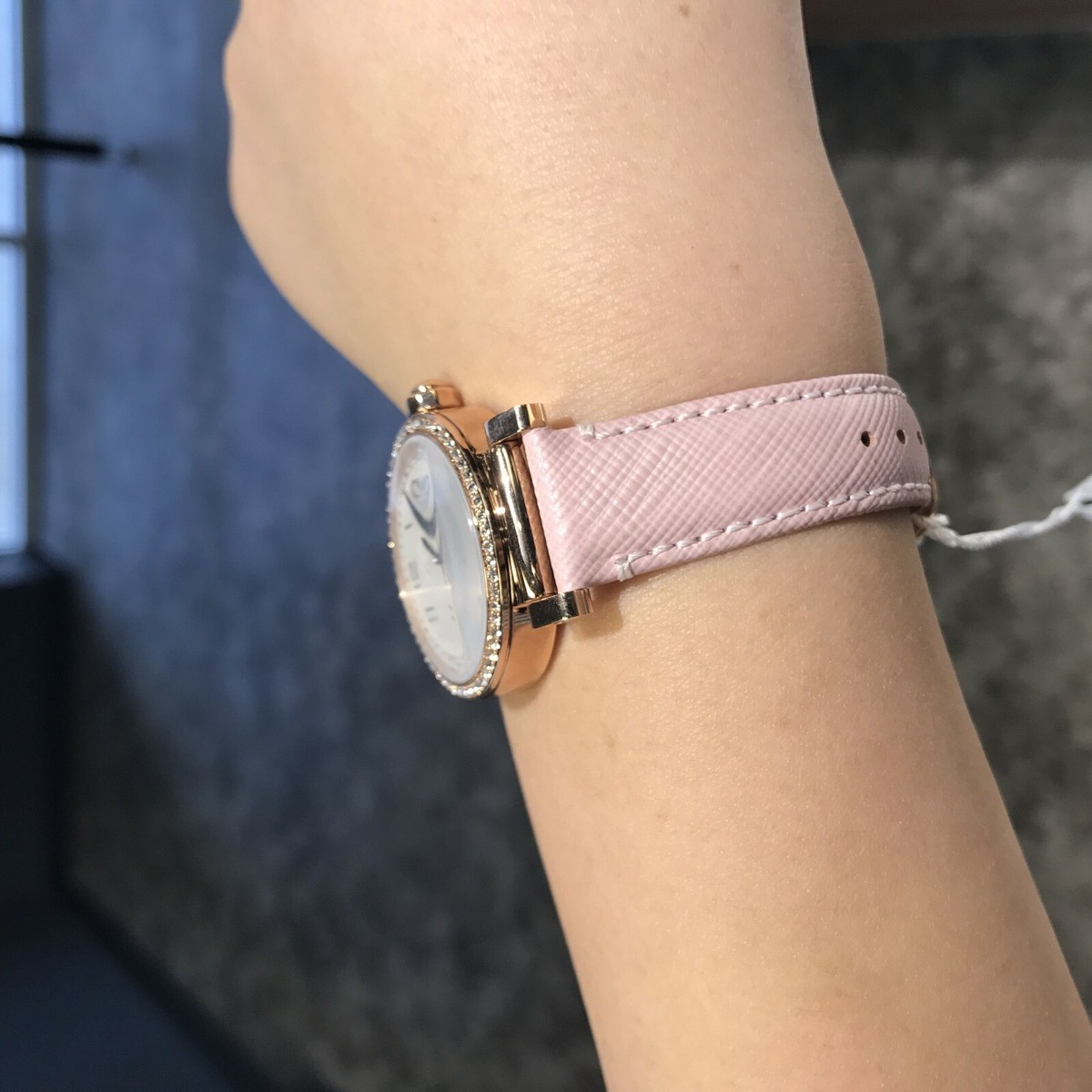NWT COACH GLITZ CASE LEATHER STRAP WOMEN'S WATCH 14503394 NWT COACH GLITZ CASE LEATHER STRAP WOMEN'S WATCH 14503394
