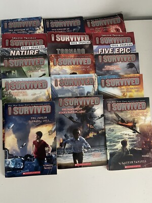 Lot 15 I SURVIVED Books Series by Lauren Tarshis Early Chapters Books L2