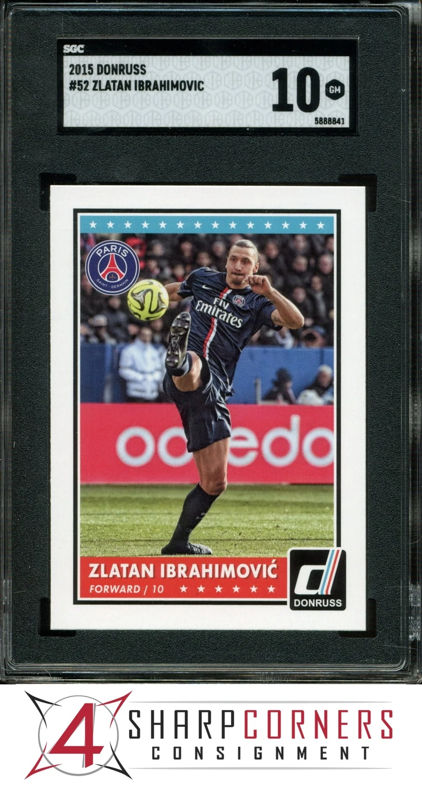 Zlatan Ibrahimovic trading card