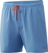 NEW Men's Huk Pursuit Volley Swim Shorts Blue Size XLarge MSRP 35.00