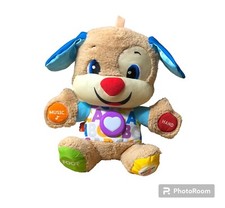 Fisher Price ABC Baby Learning Plush Bear Talking Tummy Musical kids Toy.