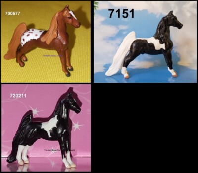 Choose your Breyer MINI WHINNIE Show Pose Saddlebred Stallion BMSM