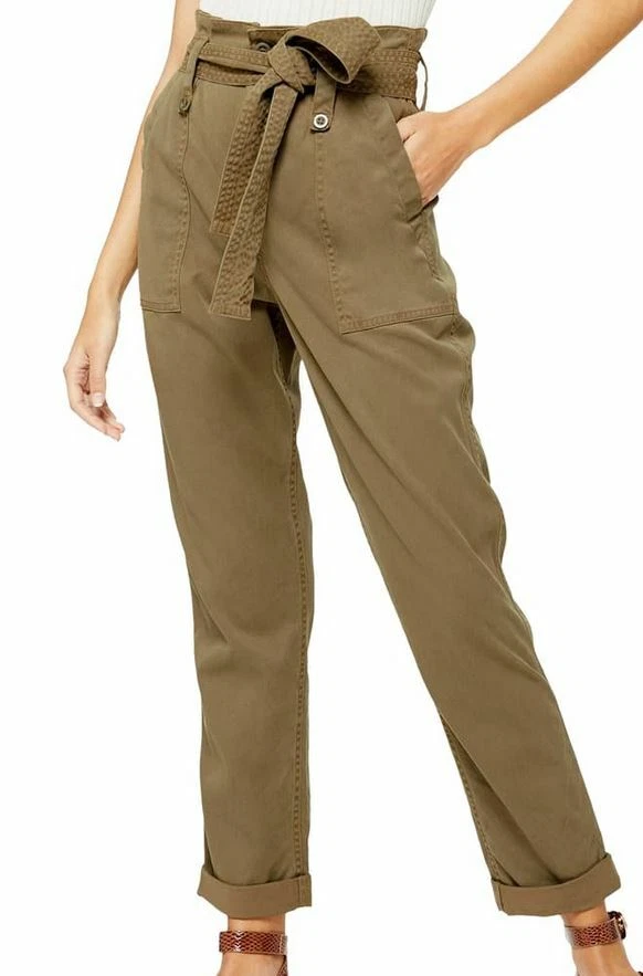 Topshop paperbag utility best sale trousers