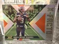 2018 Panini XR - X-Factor Russell Wilson #XF3 Orange /25