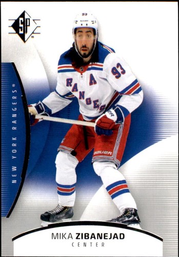 Mika Zibanejad New York Rangers 2025-26 SP Hockey Upper Deck Blue