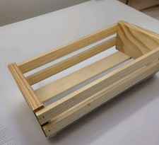 Napa Valley Wooden Box Co. Cassette Holder Vintage Wood Storage Retro Decor