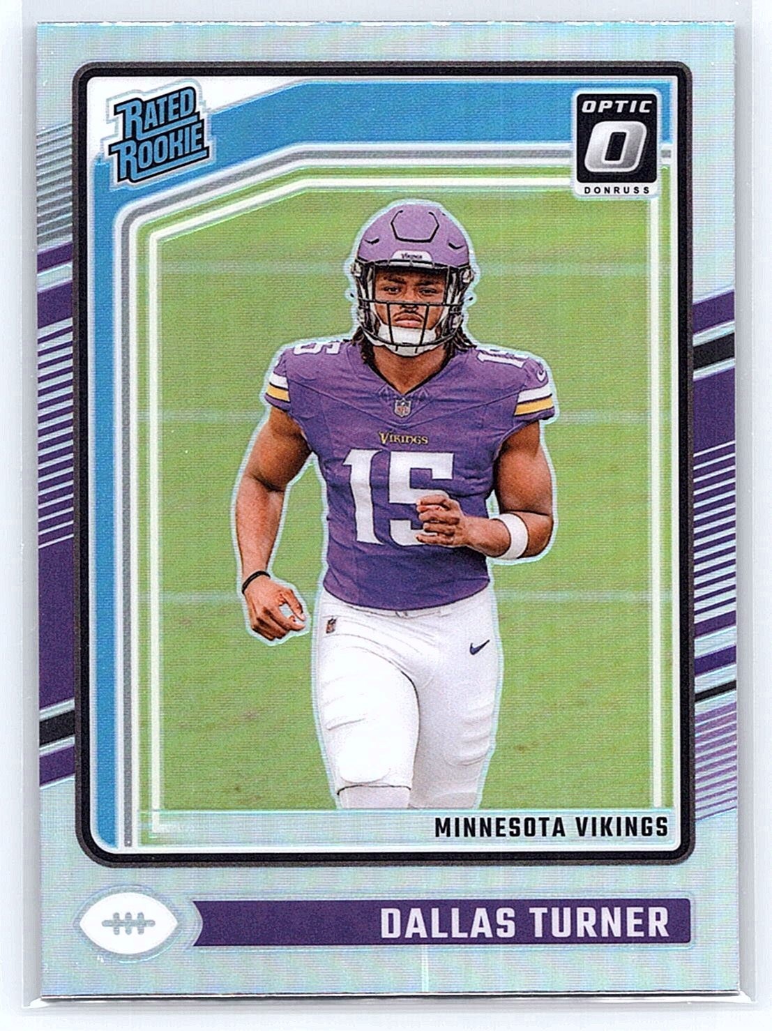 2024 Donruss Optic #224 Dallas Turner Holo