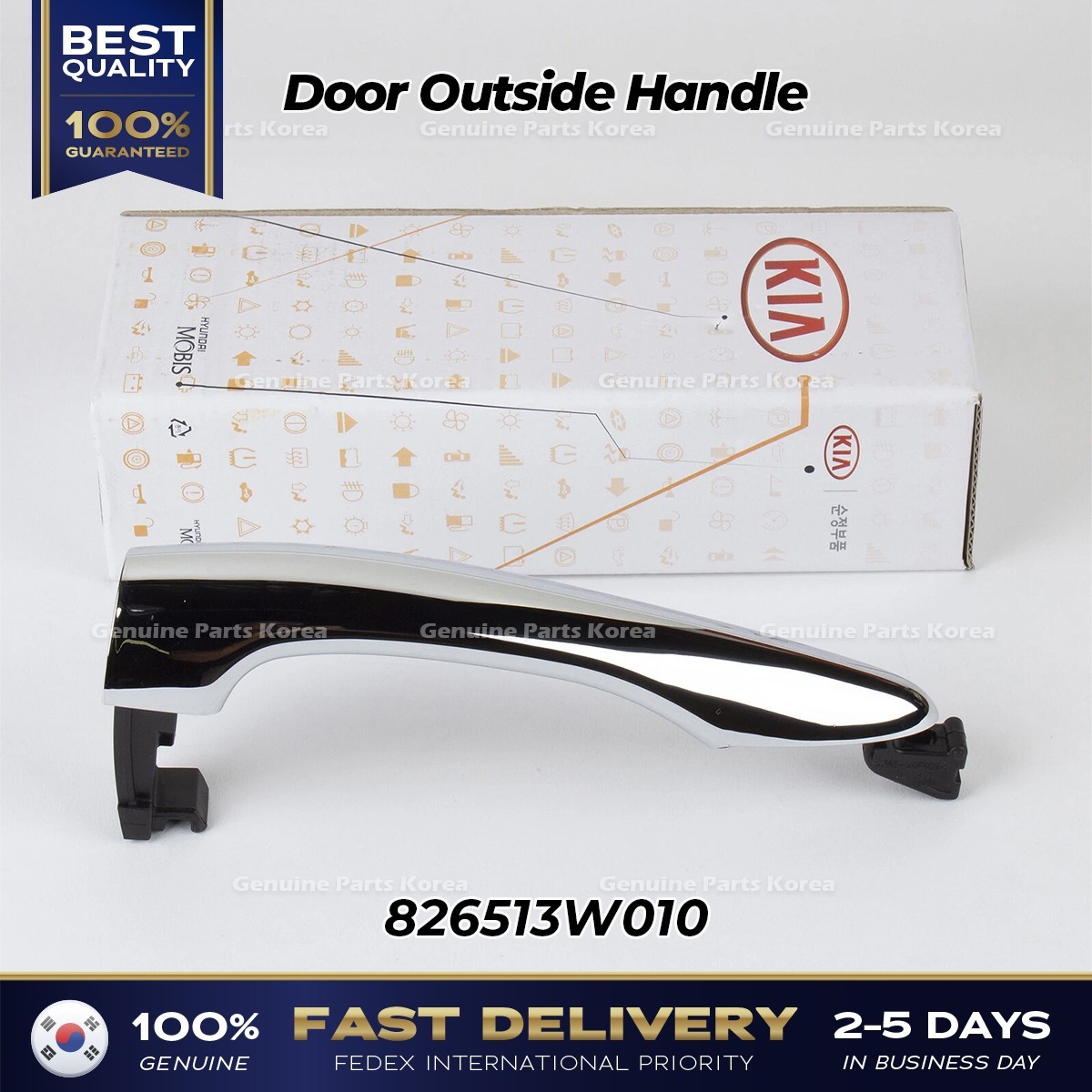 ⭐Genuine⭐ Door Outside Handle 826513W010 for Kia Sportage | eBay