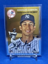 2023 Topps Chrome Platinum Anniversary #81 Oswaldo Cabrera RC New York Yankees