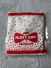 Vintage Avon Party Bow Headband 1987 New In Package