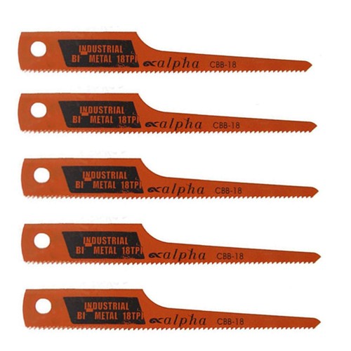 18T Reciprocating Saw Blade Set, Air Saw Hacksaw Blades Tools for Metal, Wood...
